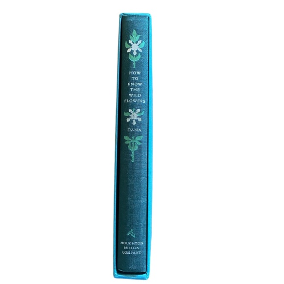 Houghton Mifflin Teal Cloth How to Know the Wild Flowers 1989 Hardcover OS - Picture 4 of 14